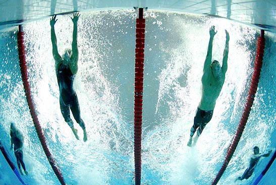 Milorad Cavic (SRB) vs Michael Phelps (USA)      