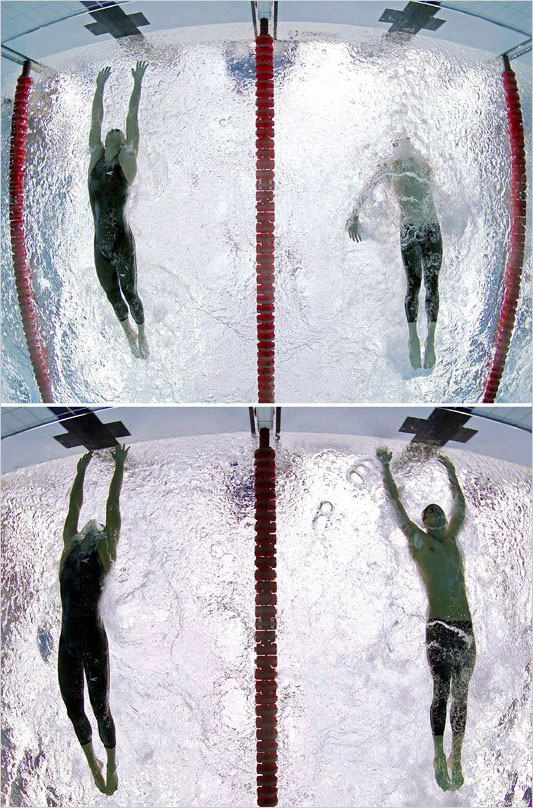 Milorad Cavic (SRB) vs Michael Phelps (USA)      