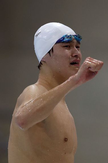 Сунь Янь Sun Yang пловец 