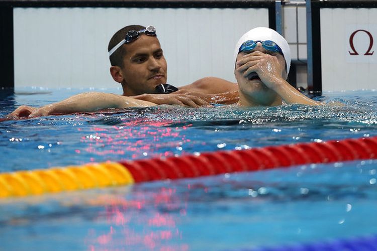   Sun Yang     Oussama Mellouli 