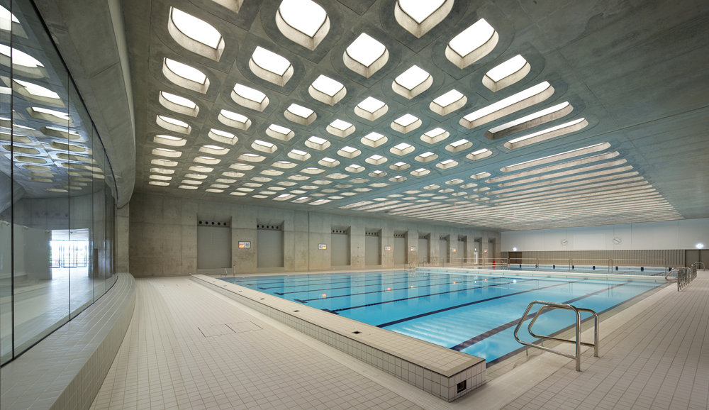Центр Водных Видов Спорта London Aquatics Centre бассейн
